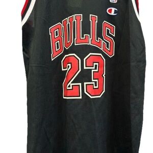 Vintage 1990’s Champion Michael Jordan NBA Chicago Bulls #23 Jersey Youth Large